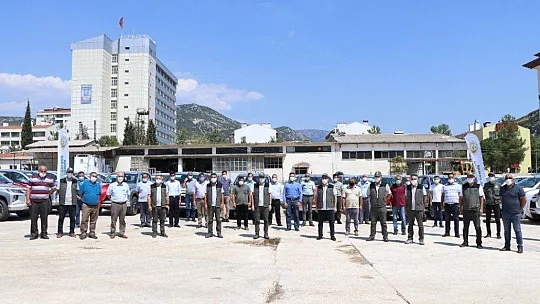 Muğla OBM araç parkına 80 yeni araç eklendi