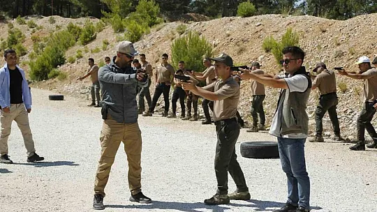 Orman Bölge Müdürlüğü'nde Silah Taşıyan Personellere Eğitim