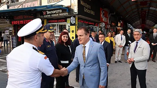 Muğla Valisi İdris Akbıyık Marmaris'e ziyarete geldi