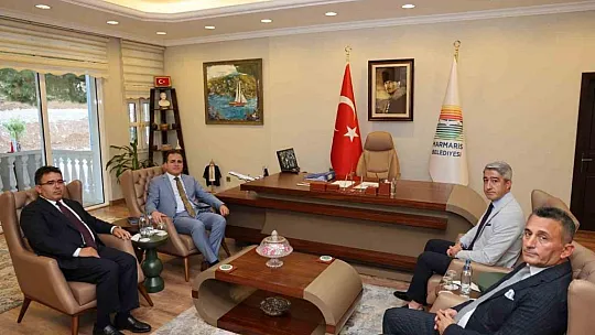 Muğla Valisi İdris Akbıyık Marmaris'e ziyarete geldi