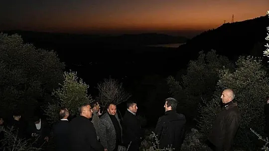 MUĞLA VALİSİ TAVLI IDYMA ANTİK KENTİNDE İNCELEMELERDE BULUNDU