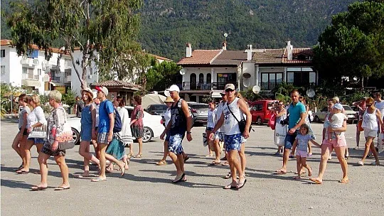 Muğla'ya gelen turist sayısında büyük düşüş yaşandı