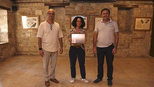 Muğlalı ressam 14. kişisel sergisini İbramaki'de açtı