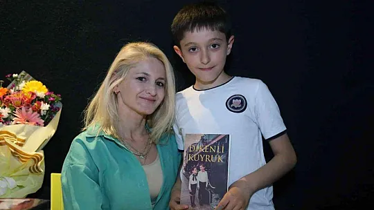 Muğlalı Yazar Aktunç, 'Dikenli Kuyruk' kitabını tanıttı