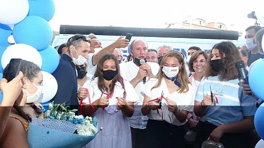 Muharrem İnce, Marmaris'te Memleket Partisi İlçe Ofisi'ni açtı