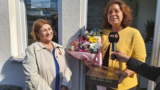 Türk Kadınlar Birliğinden Muhtar Taşar'a ziyaret