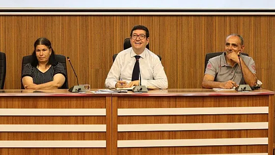 Muhtarlar ile yüzde 50 hibe hayvancılık destekleme toplantısı