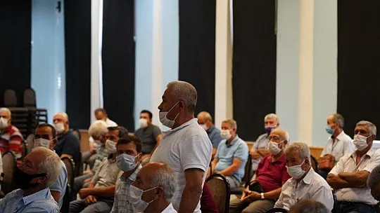 Muhtarlar Toplantısında Gündem 'Pandemi kuralları ve Orman yangınları' oldu