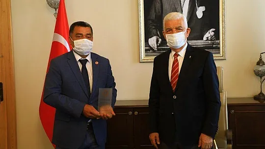 Muhtarlardan Başkan Gürün'e Pandemi teşekkürü