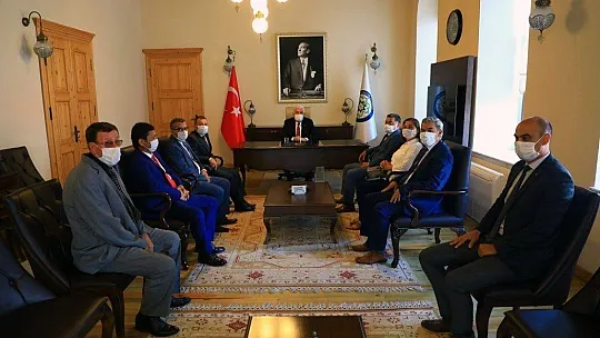 Muhtarlardan Başkan Gürün'e Pandemi teşekkürü