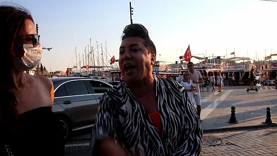 Murat Övüç eylemci kadınlar tarafından kovuldu