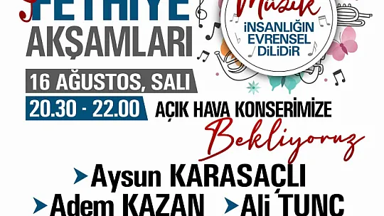 Müzikli Fethiye Akşamları Göcek ve Ölüdeniz'de devam edecek