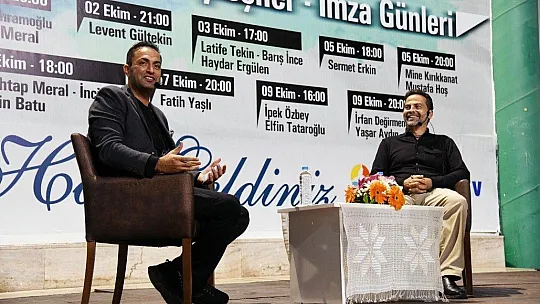 Nasuh Mahruki ve Murat Ağırel Likya Etkinlikleri'nde buluştu