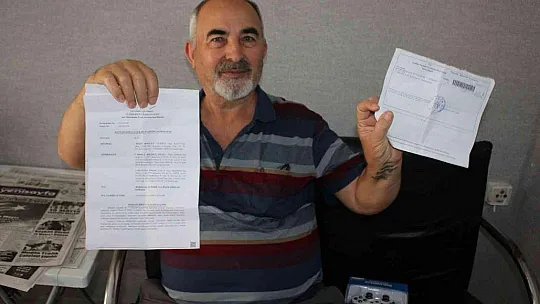Ne İstanbul'a gitti ne de otobüs kullandı ama ceza yedi