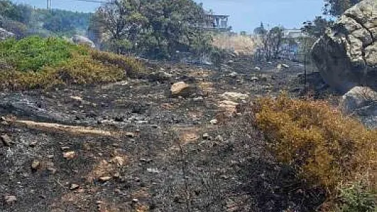 Nefes helikopteri ile yangına ilk müdahale