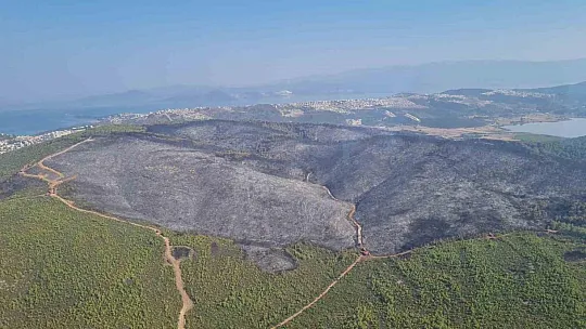 Yangında 72 sorti yaparak rekor kırdı