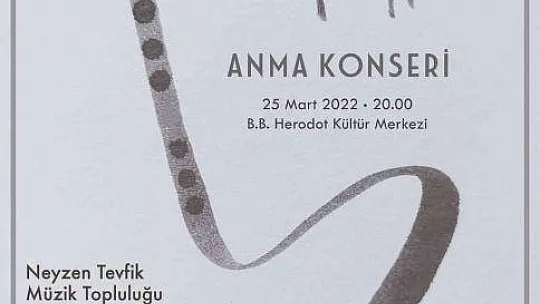 Neyzen Tevfik, Bodrum Belediyesi tarafından düzenlenen konserle anılacak