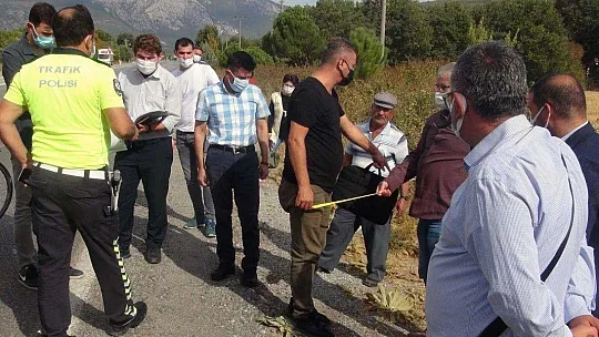 Oğuzhan'ın hayatını kaybettiği yerde keşif yapıldı