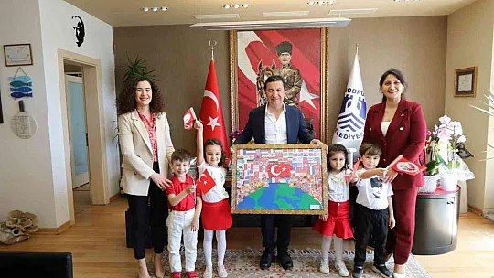 Okul Öncesi Etkinlik Merkezi'nde 23 Nisan coşkuyla kutlandı