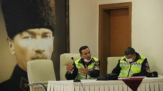 Okul servis şoförlerine eğitim