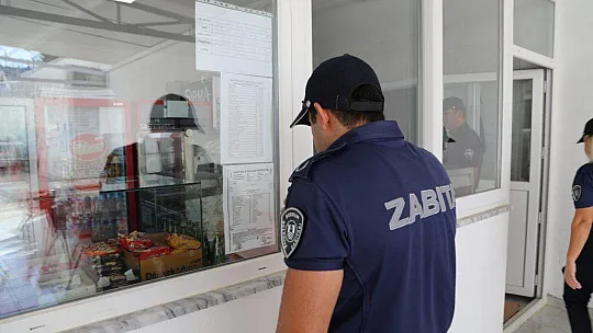 OKULLARIN KANTİN VE YEMEKHANELERİ DENETLENİYOR