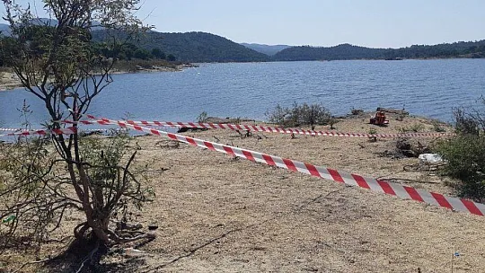 Oltasına takılan balığı çıkarmak isterken suda kayboldu