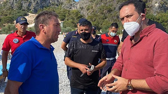 Ölüdeniz açıklarında batan teknedeki tüm yolcular kurtarıldı