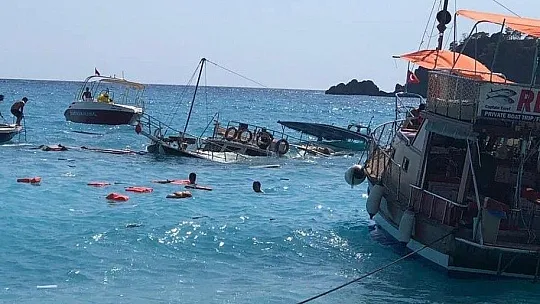 Ölüdeniz açıklarında batan teknedeki tüm yolcular kurtarıldı