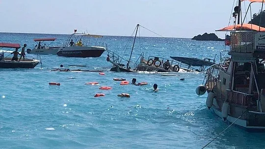 Ölüdeniz açıklarında batan teknedeki tüm yolcular kurtarıldı