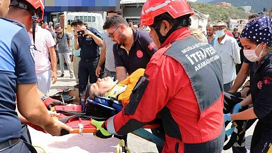 ÖLÜMDEN SANİYELERLE KURTULDU