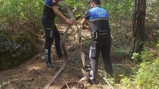 Ören Mahallesi'ndeki yangın kontrol altına alındı