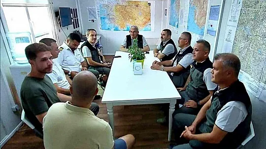 Orman Genel Müdürü Karacabey Muğla'da ziyaretlerde bulundu