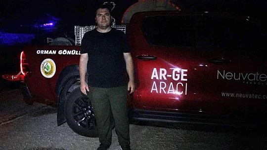 Orman yangınları yerli ve milli köpükle sönüyor
