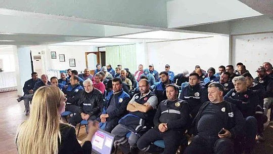 ORTACA BELEDİYESİ EKİPLERİNE 'TEMİZ İŞ SAĞLIĞI' EĞİTİMİ