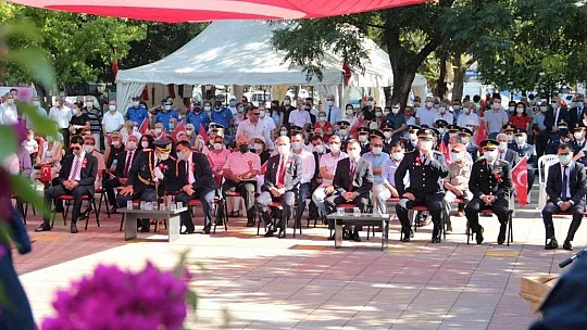 Ortaca'da 30 Ağustos Zafer Bayramı törenle kutlandı
