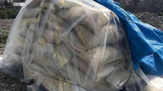 Ortaca'da 94 çuval gübreye el konuldu
