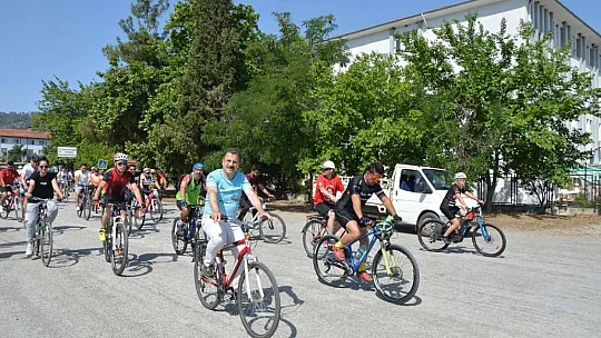 Ortaca'da bisiklet turu düzenlendi