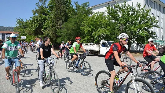 Ortaca'da bisiklet turu düzenlendi