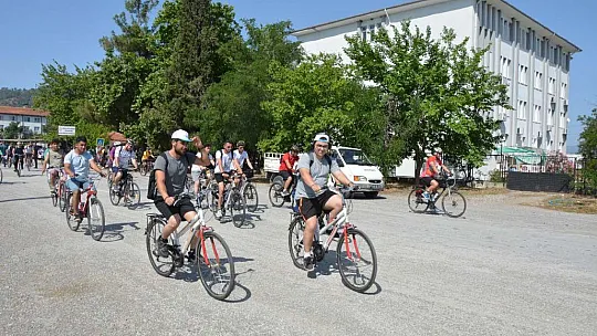 Ortaca'da bisiklet turu düzenlendi