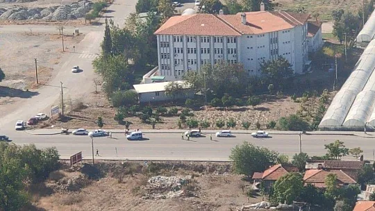 Ortaca'da havadan trafik denetimi yapıldı