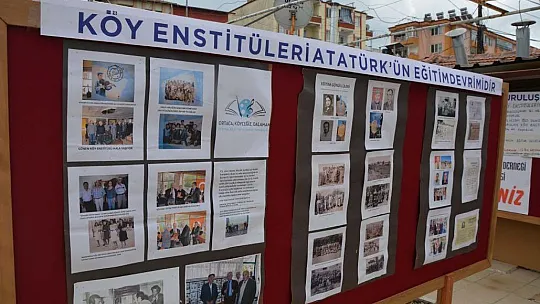 Ortaca'da Köy Enstitüleri sergisi
