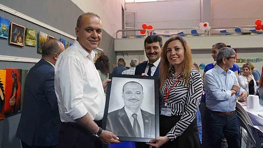 Kursiyerlerin yılsonu sergisi gerçekleşti