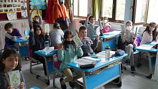 Ortaca'da öğrenciler sıfır atık konusunda bilinçlendiriliyor