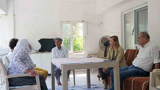 Şehit ailelerine ziyaret