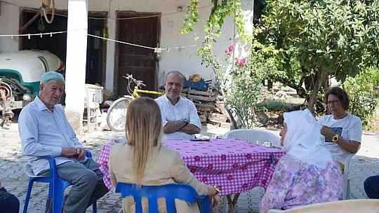 Şehit ailelerine ziyaret