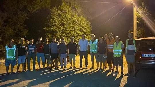 Ortaca'da yangın nöbeti devam ediyor