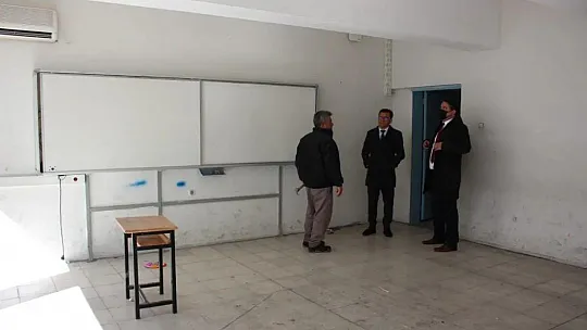 Ortaca Ortaokulu yenileme çalışmaları başladı