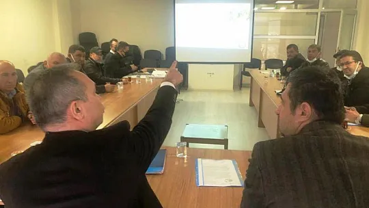 Ortacalı muhtarlar kırsal mahalle konusunda bilgilendirildi