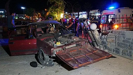 Ortalığı savaş alanına çevirdi, yaralıları otomobilde bırakıp kaçtı