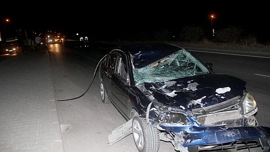 Otomobilin çarptığı bisiklet sürücüsü yaşamını yitirdi